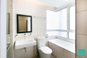Ένα μπάνιο στο JOMSTAY Octagon Ipoh Suites