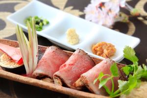 Makanan di atau berdekatan ryokan