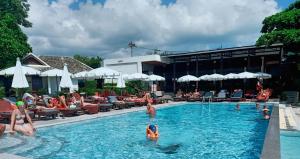 Bazén v ubytování The Hive Hotel nebo v jeho okolí