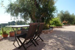 Vonkajšia záhrada v ubytovaní Agriturismo Valcrosa