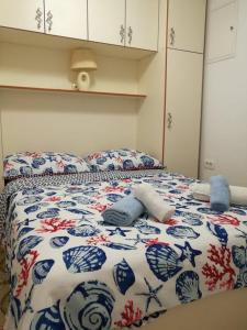 Postel nebo postele na pokoji v ubytování Apartment Marko Dunato