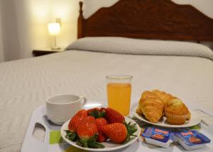 Завтрак для гостей Hotel Manantiales