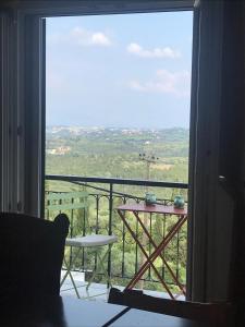 Balkón alebo terasa v ubytovaní Schönes Familienappartement in Pelekas, Corfu mit Meerblick