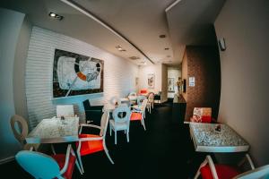 Posezení v ubytování Garni Hotel Eter