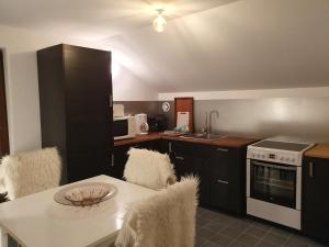 Η κουζίνα ή μικρή κουζίνα στο Chalet Tante Emma