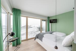 Posteľ alebo postele v izbe v ubytovaní Lifestylehotel dasMAX