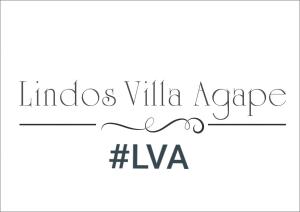 Certifikát, ocenenie alebo iný dokument vystavený v ubytovaní Lindos Villa Agape