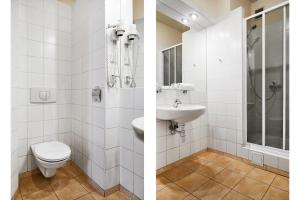 Kúpeľňa v ubytovaní Krakow For You Budget Apartments