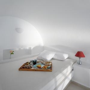 Cama o camas de una habitación en Above Blue Suites