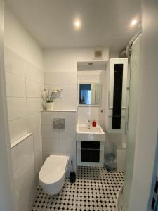 Kúpeľňa v ubytovaní Blue Sky Apartament