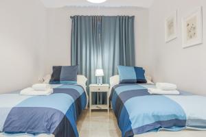 Posteľ alebo postele v izbe v ubytovaní EXCLUSIVO APT 2 HAB-2 BAÑOS-LUMINOSO ↑ CALIDADES