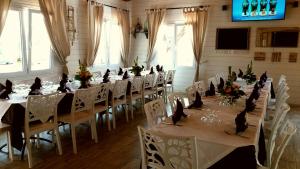 Reštaurácia alebo iné gastronomické zariadenie v ubytovaní Villa Ghetta Country House