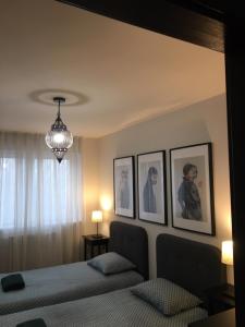 Posteľ alebo postele v izbe v ubytovaní Thermal Forest Apartment
