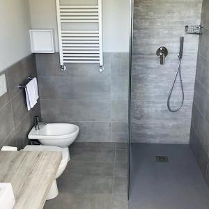 Koupelna v ubytování Hotel Ondina