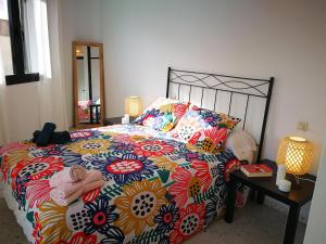 Postel nebo postele na pokoji v ubytování Apartamento playa de Levante