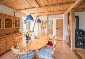 Posezení v ubytování Chalet Hunnenfluh