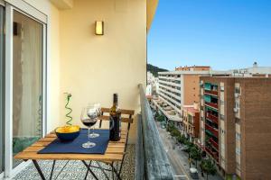 Balkón nebo terasa v ubytování Apartamento Superior Bali