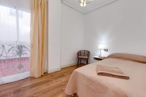 A bed or beds in a room at HABANERAS
