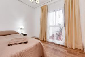 A bed or beds in a room at HABANERAS