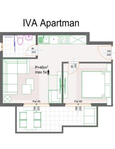 The floor plan of MAGO APARTMENTS