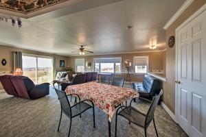 a living room with a table and chairs at Scenic New Holland Hideaway 13 Mi to Lancaster! in New Holland