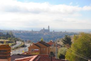 A general view of La Lastrilla or a view of the city taken from a vendégházakat