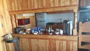 Köök või kööginurk majutusasutuses Hostal Doña Tamy