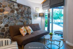 Χώρος καθιστικού στο Koh Mak Cococape Resort
