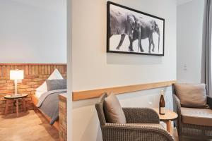 Posezení v ubytování Hotel Goldener Engel