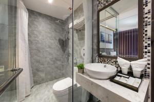 Koupelna v ubytování Ivy Hotel Nha Trang