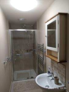 Ванная комната в Glen Lodges
