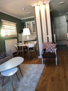 Posezení v ubytování Apartman 01