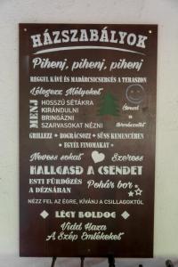 Csodaszarvas Vendégház tanúsítványa, márkajelzése vagy díja