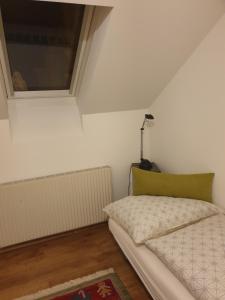 Ένα ή περισσότερα κρεβάτια σε δωμάτιο στο Apartment Stockerau