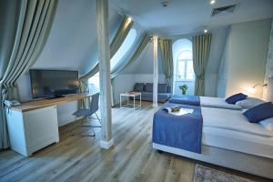 Część wypoczynkowa w obiekcie Hotel Afrodyta Business & Spa