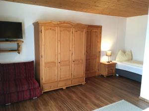Postel nebo postele na pokoji v ubytování Gerstbreinhof