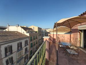 Balkon lub taras w obiekcie Del Parque Flats Central