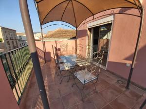 Balkon lub taras w obiekcie Del Parque Flats Central