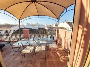 Balkon lub taras w obiekcie Del Parque Flats Central