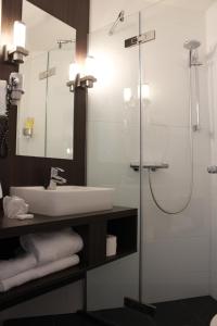 Koupelna v ubytování Hotel Middelburg