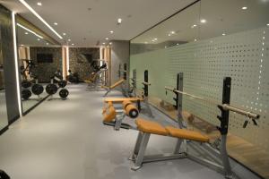 Fitness centrum a/nebo fitness zařízení v ubytování Executives Hotel - Olaya