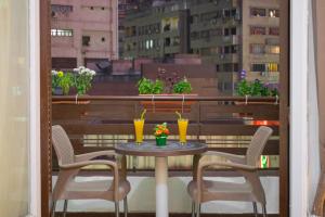 Un balcón o terraza en Golden Palace Hotel