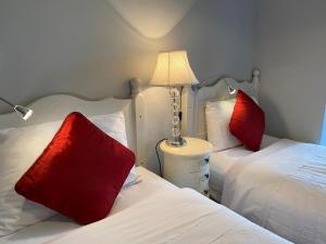 Voodi või voodid majutusasutuse River Meadows B&B toas