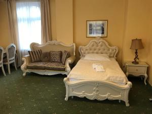 Posteľ alebo postele v izbe v ubytovaní Hotel Saint Petersburg