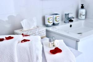 Posteľ alebo postele v izbe v ubytovaní Garden City PREMIUM - Full seaview