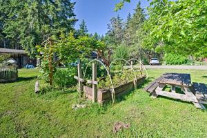 Zahrada ubytování Port Townsend Cottage Near Wineries and Golf