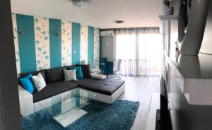 Area tempat duduk di Berzsenyi Apartman Kaposvár