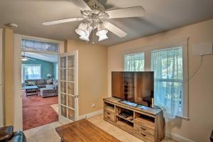 A television and/or entertainment centre at Spacious Downtown Chico Home about Half Mile to CSU!
