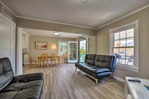 A seating area at Walk to Beach Condo with Patio on Catalina Island