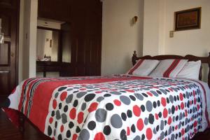 Postel nebo postele na pokoji v ubytování Hotel Huasi Continental